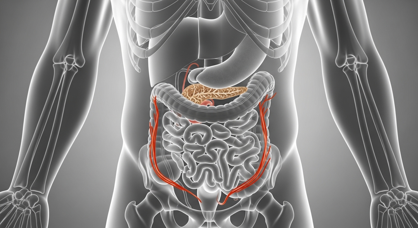 Ilustração metabolismo e controle do apetite
